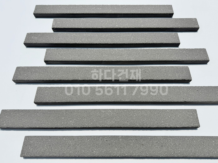 점토타일 그레인 500x45x18T 블랙 / 하다건재