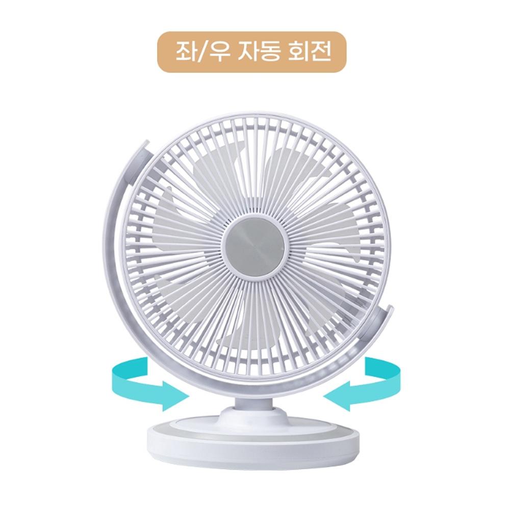 탁상용선풍기회전 컴퓨터선풍기 침대용선풍기 - 상세 이미지 5