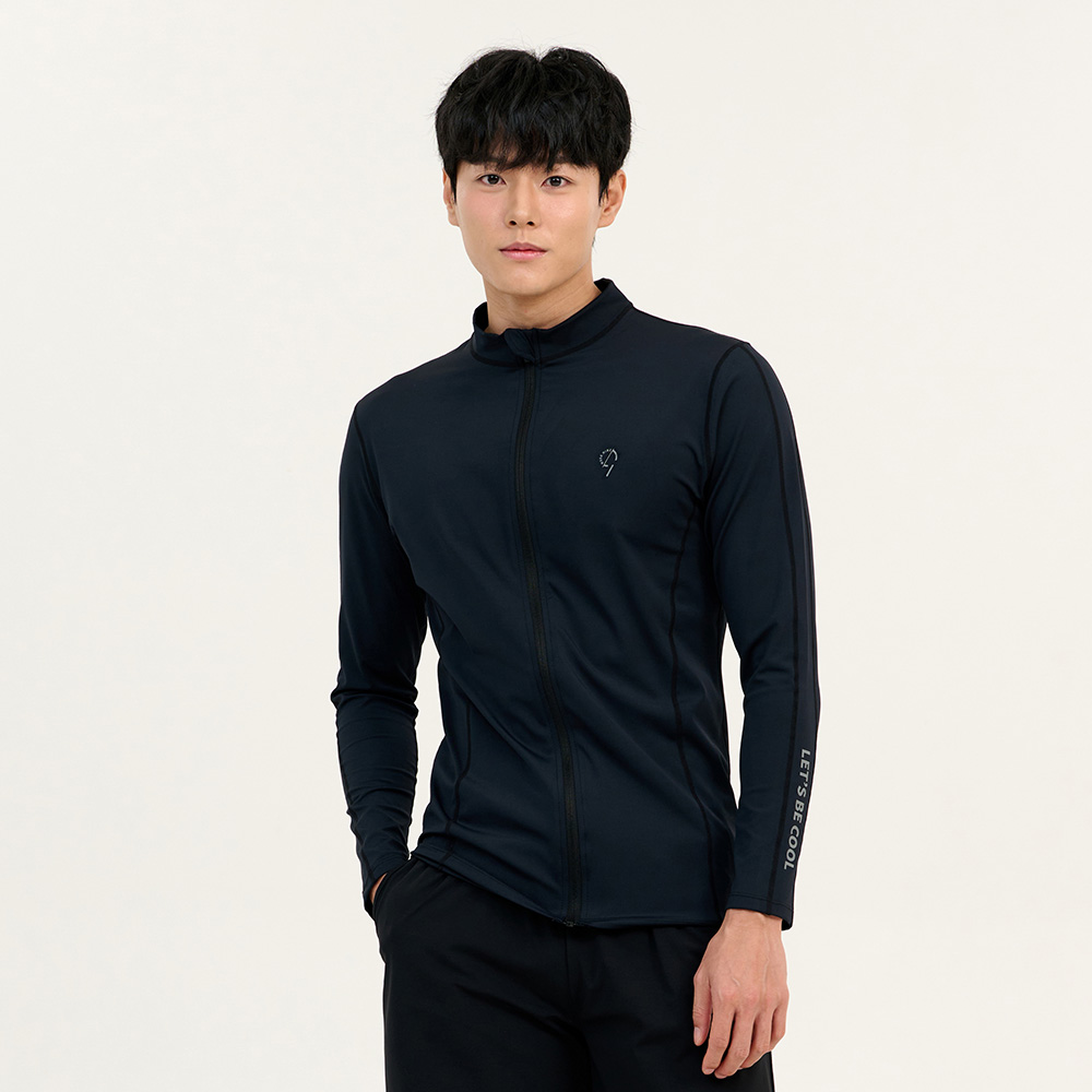 위크나인 래쉬가드 남자 워터파크 집업 긴팔 상의 상하세트 수영복 헌터집업 - 상세 이미지 5