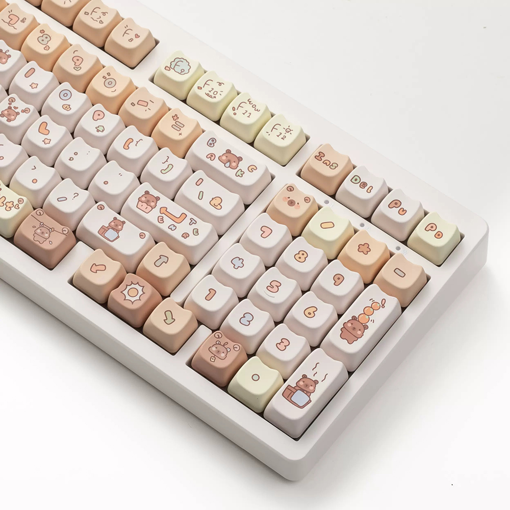 카피바라 키캡 MAO 투명키캡 PBT 고양이키캡 커스텀 포인트 이미지 6