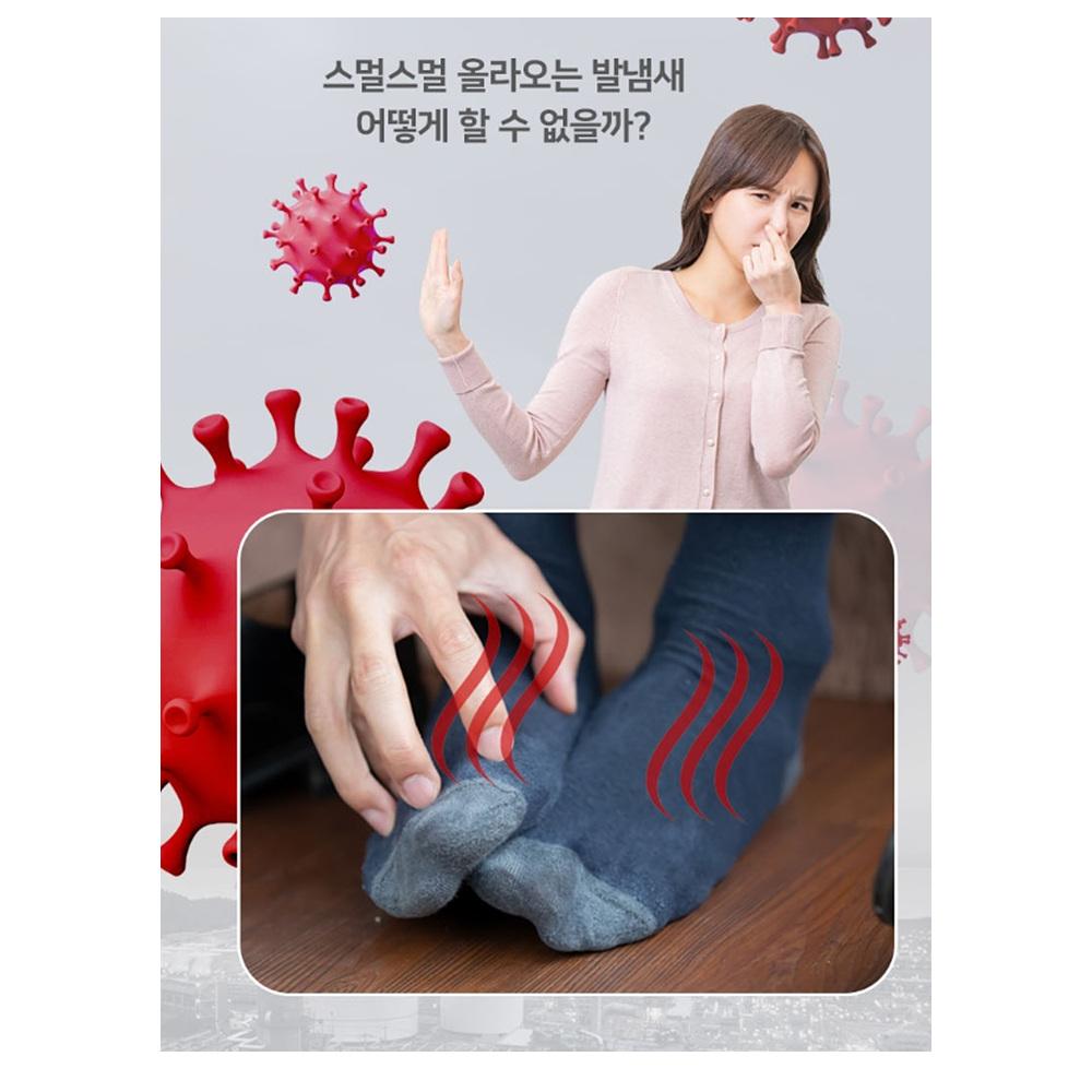 여름용발가락양말 여름 무좀양말 중목 발꼬락양말 - 상세 이미지 3