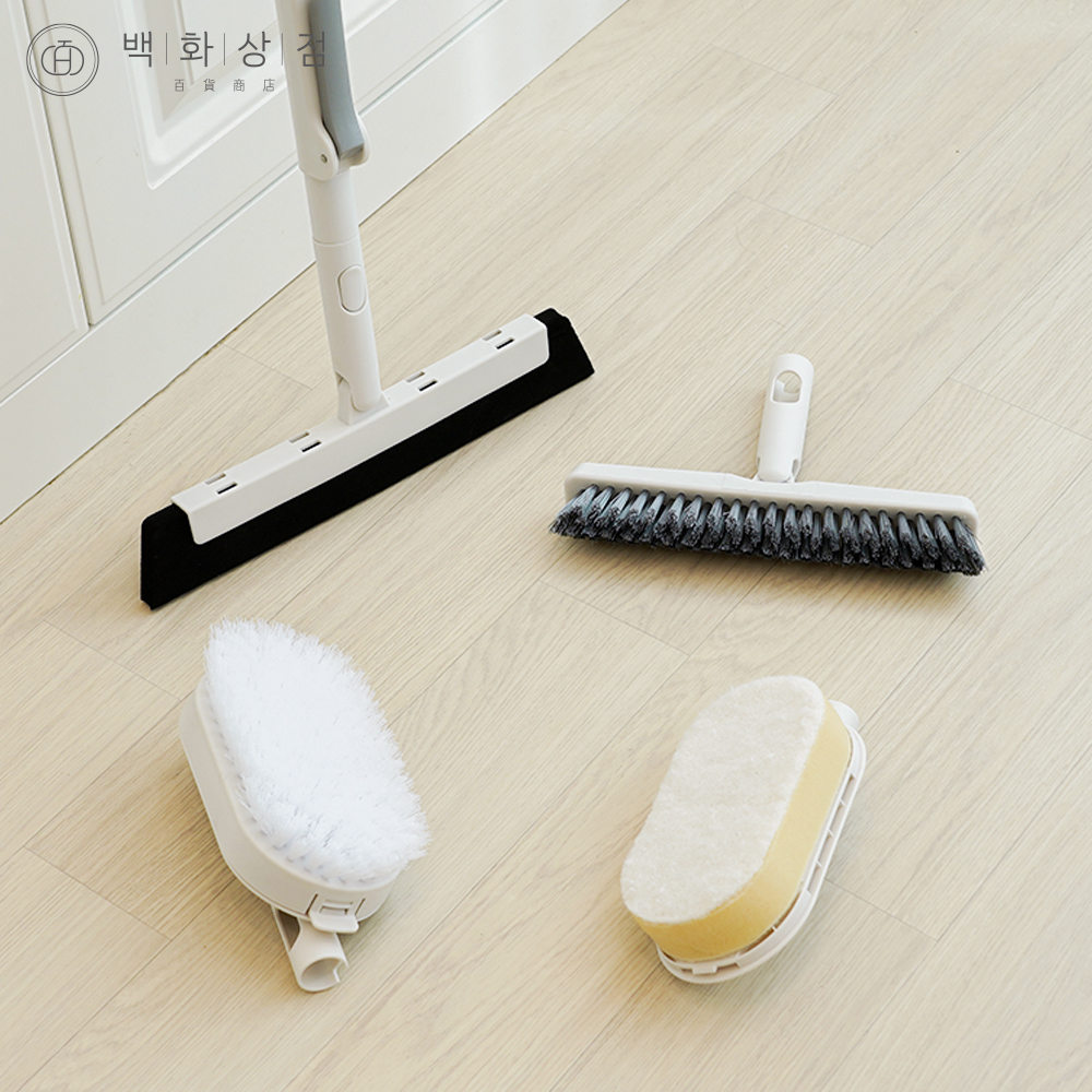 백화상점 욕실 청소 용품 4종 세트 화장실 청소솔 바닥 틈새 브러쉬