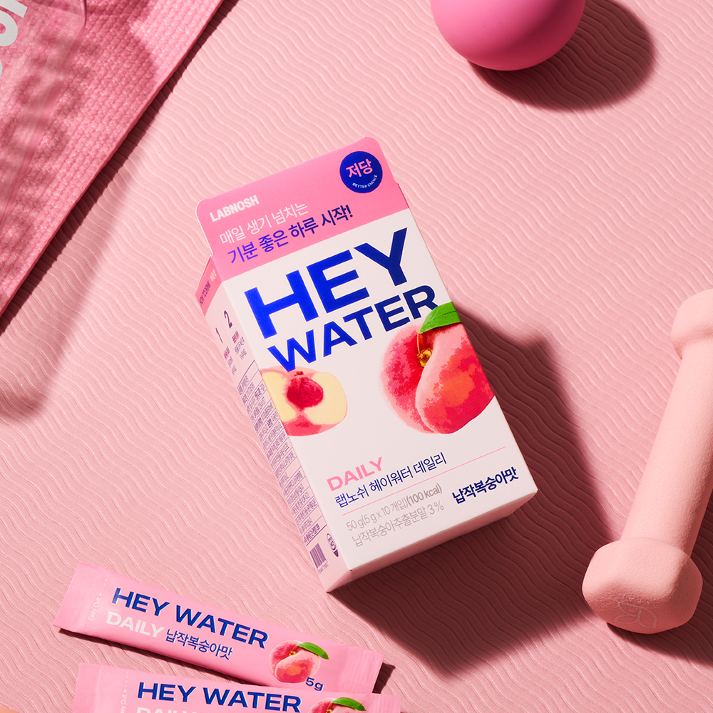 랩노쉬 헤이워터 선물세트 + 보틀포함 저당 이온 음료 분말 파우더 스틱 전해질 - 상세 이미지 4