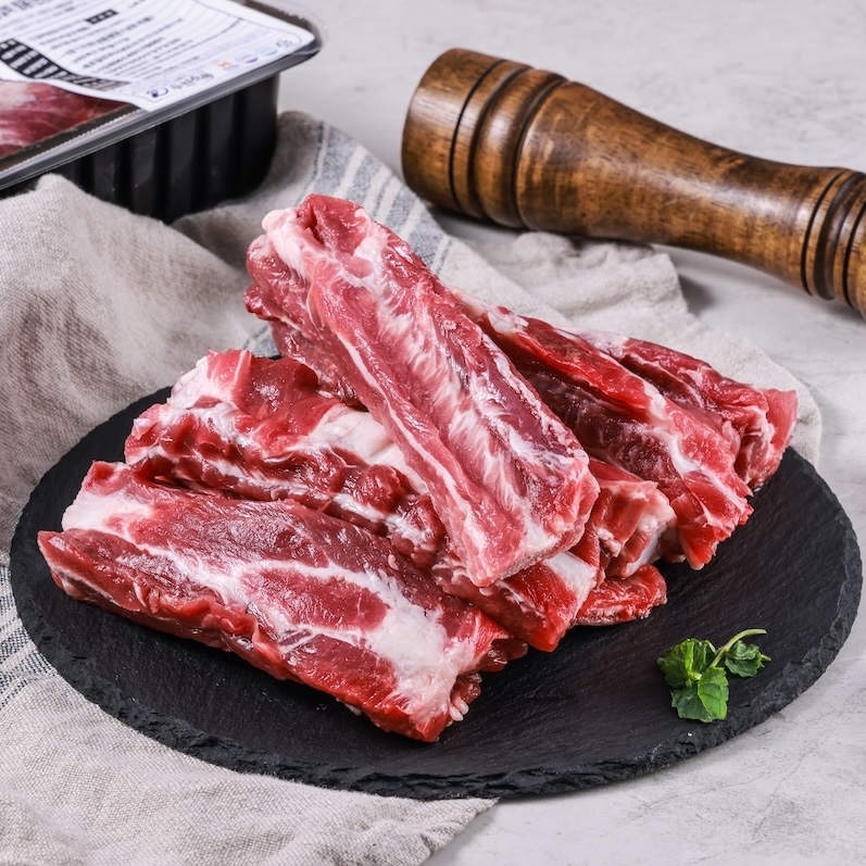 국내산 한돈 냉동 등갈비 찜용 1kg, 2개