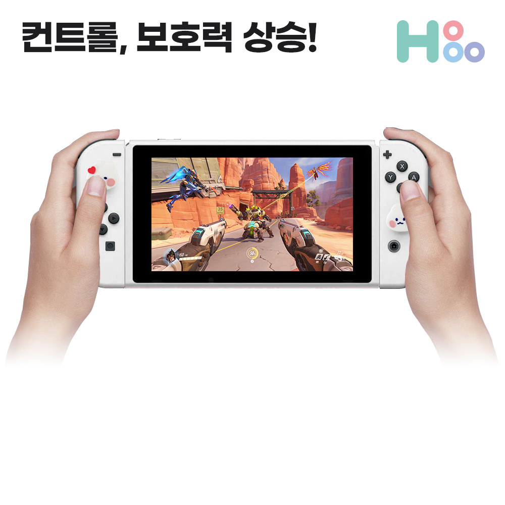 닌텐도 스위치 조이콘 스틱 커버 캡 조이스틱커버 츄츄레빗 - 상세 이미지 3