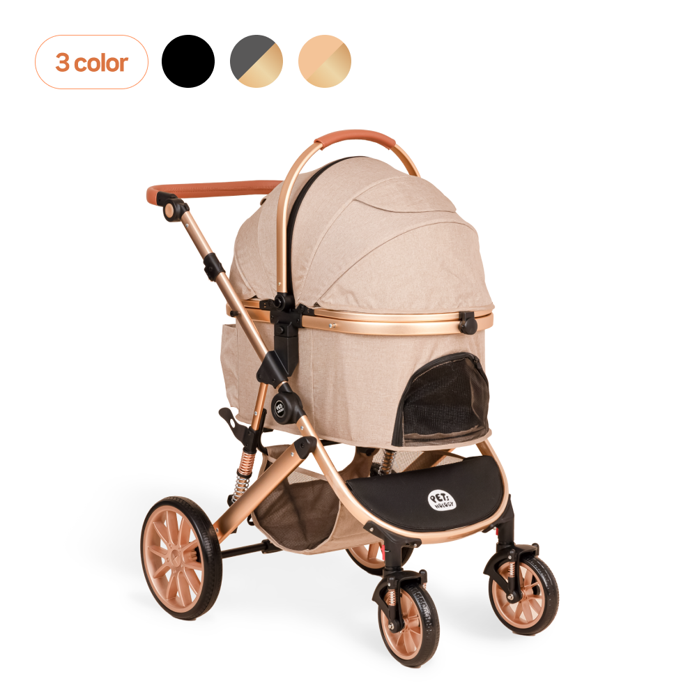 펫츠놀로지 분리형 프리미엄 반려동물 유모차 펫휠