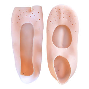 풋인솔 실리콘 각질 케어 덧신 아치 발바닥 뒤꿈치 보습 양말 솔직 후기 | 실사용자 리뷰 분석 - 상품 이미지 1