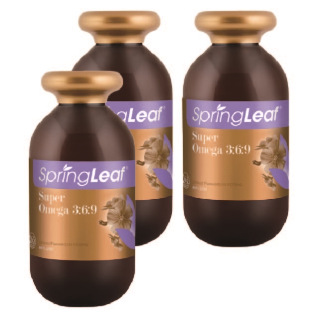 호주 스프링리프 식물성 오메가 3 6 9 플랙씨드 오일 1000mg 365 캡슐 - 상세 이미지 4