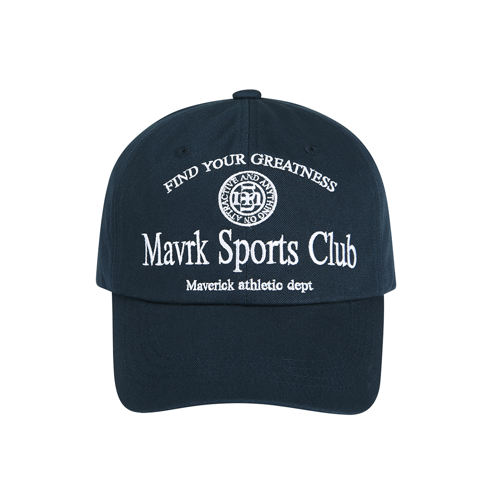 MAVRK 매버릭 M30 스포츠클럽 볼캡 네이비 - 메인 이미지