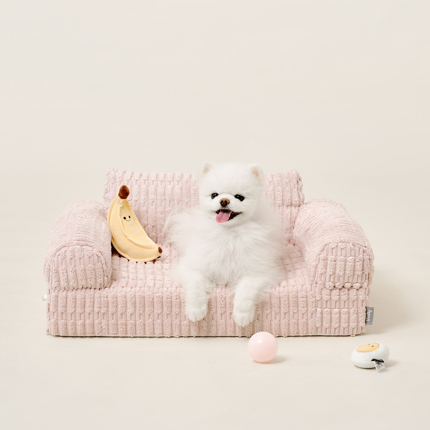 울리 봉봉 펫 소파 고양이 강아지 메모리폼 방석 침대 쿠션 M 이미지 4