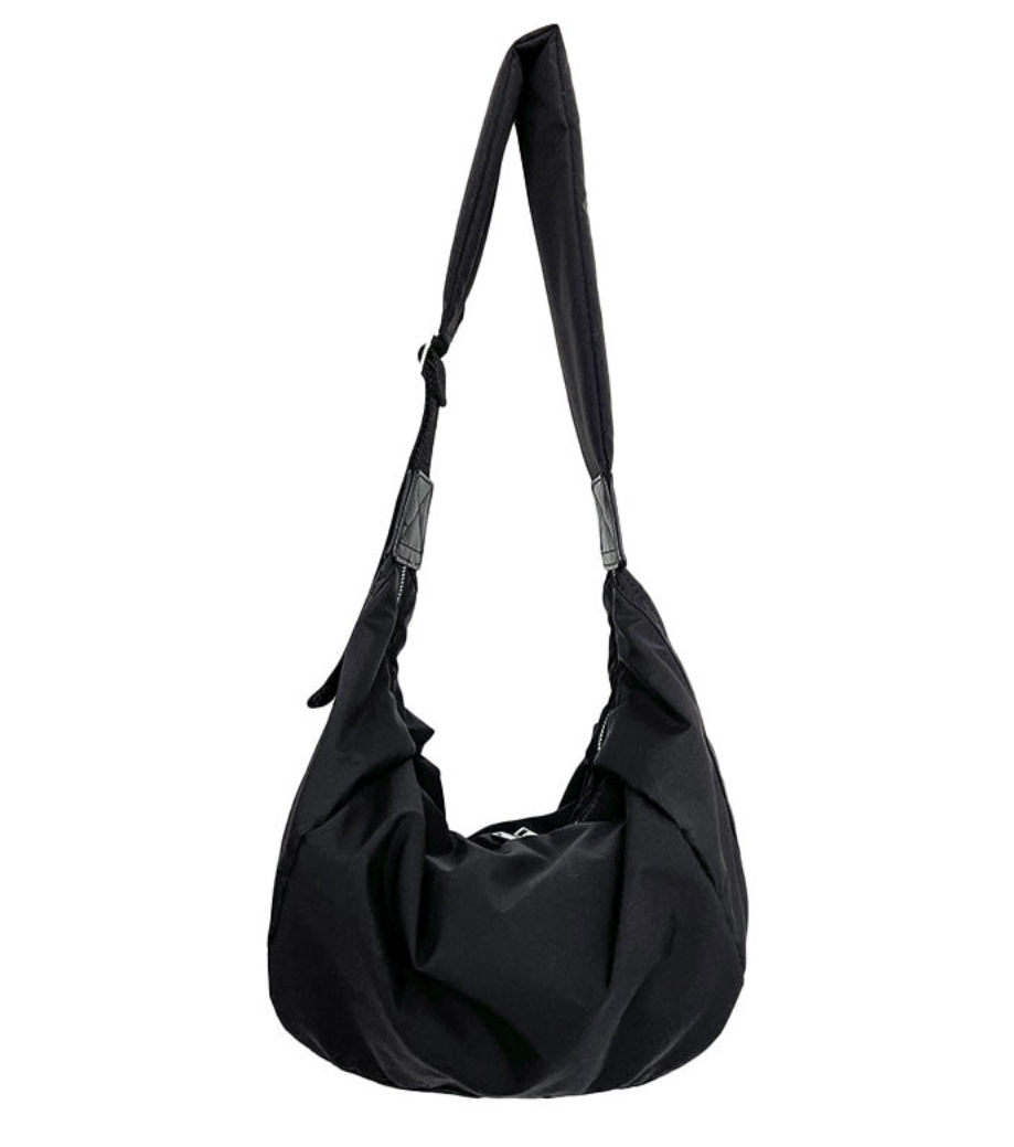 밀스펙 호보 크로스 메신저백 옆으로 매는 보부상 가방 반달 크로스백 크로와상백