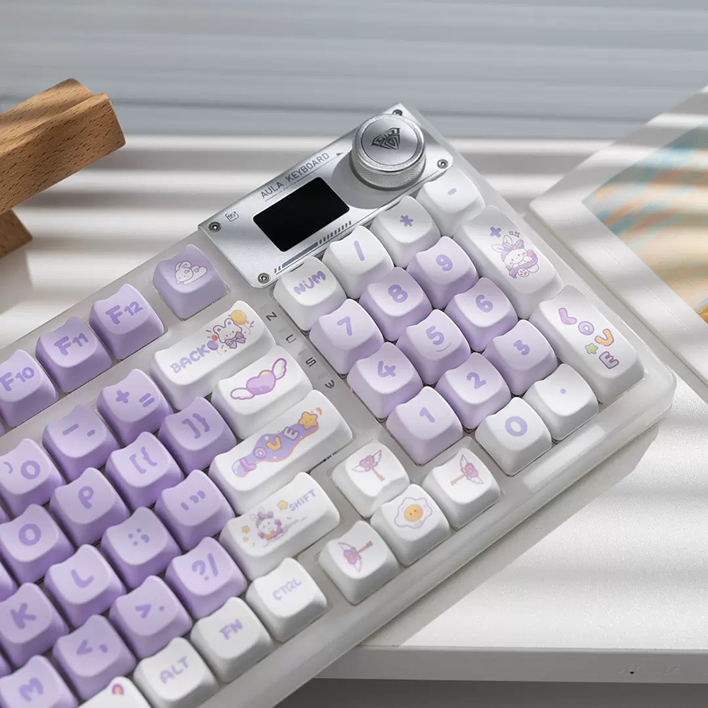 래빗 키캡 토끼 MAO 투명키캡 PBT 고양이키캡 커스텀 포인트