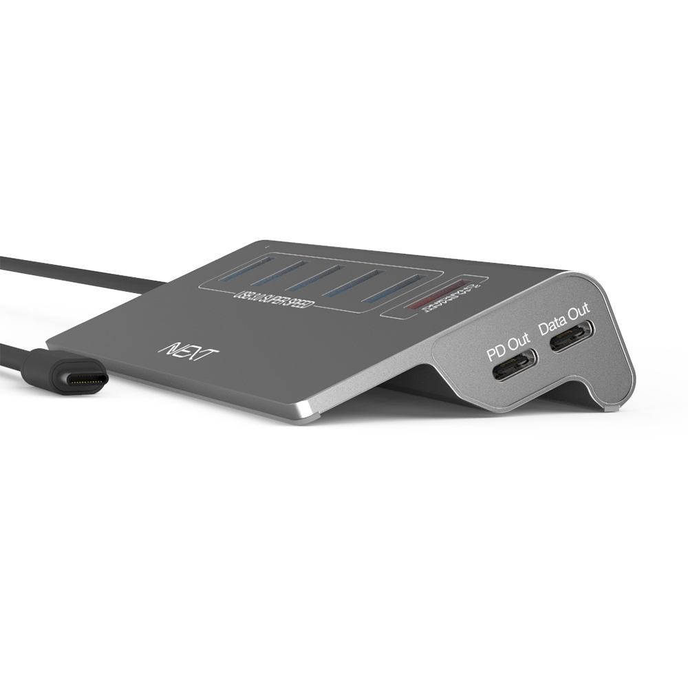 넥스트 NEXT-331TC-PD USB3.0 Type-C 8포트 충전겸용 허브-PD - 상세 이미지 3
