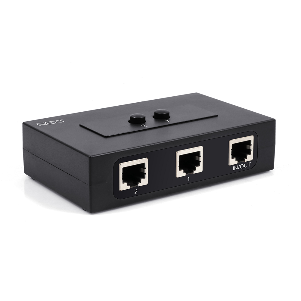 양방향 RJ45 2:1 수동선택기 NEXT 2434UTP - 상세 이미지 2