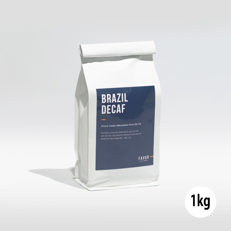 페이버커피 디카페인 브라질 세라도 원두 1kg 당일로스팅 - 상품 이미지