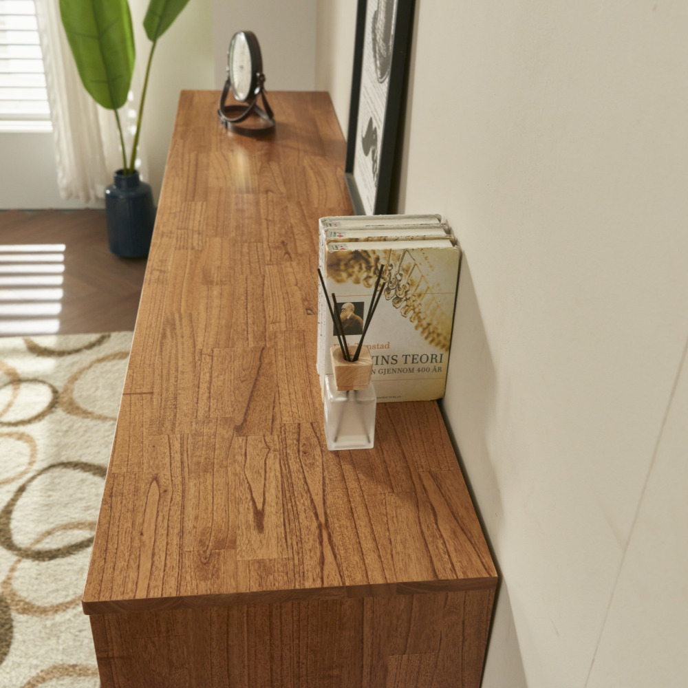 비엔나 2400 높은거실장 85인치티비장 TV다이서랍장 TV장식장 월넛