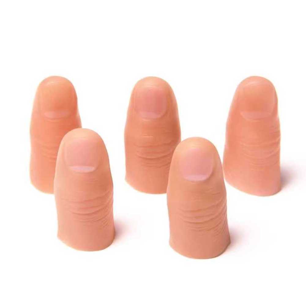 가짜 손가락 의수 모형 중지 엄지 인조 약지 검지 슬리브 실리콘 인공 보호 마네킹 할로윈 핑거 손 발가락 - 상세 이미지 4