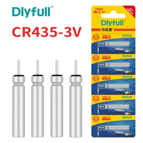 전자찌 배터리 CR435 입질 감지기 어신 전자케미 DLYFULL 밧데리 건전지 - 메인 이미지
