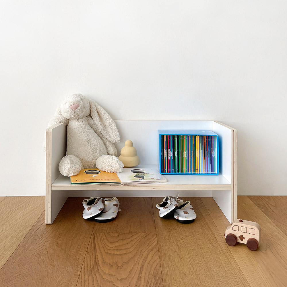 심플룸 아기 슈벤치 신발장 현관 벤치 의자 미니 수납장