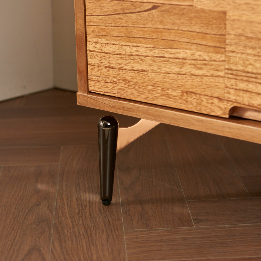 비엔나 2400 높은거실장 85인치티비장 TV다이서랍장 TV장식장 월넛