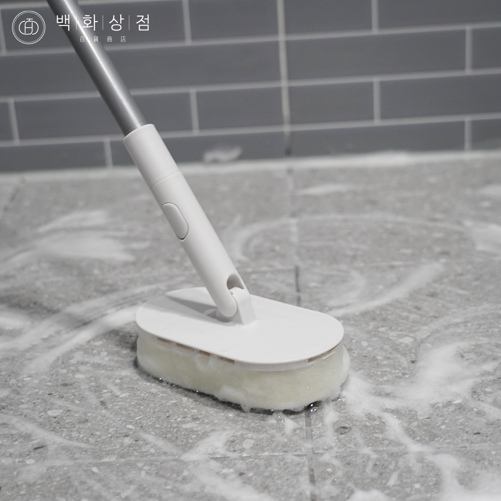 백화상점 화장실 욕실 스펀지 청소솔 세면대 바닥 타일 틈새 브러쉬 청소도구