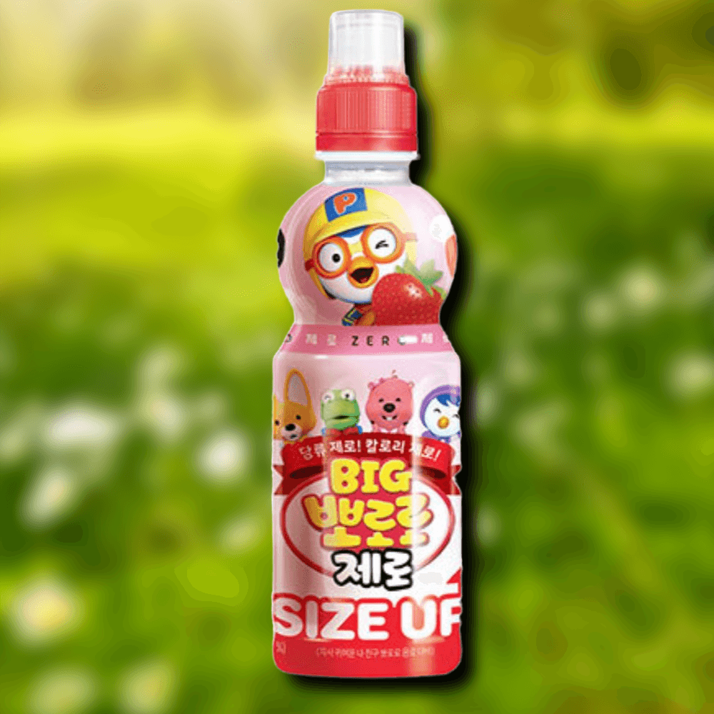 빅 뽀로로 딸기맛 360ml 12개 제로 어린이음료 아기 달콤한 : 에브리 one shop