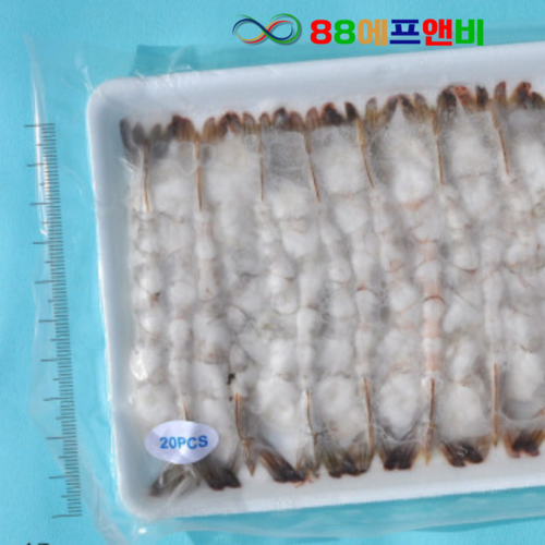 노바시새우 20미 450g, 30, 40미 300g 냉동 손질 튀김용새우(아이스박스무료)