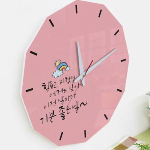[꾸밈] td011-아크릴시계_기분좋은날 : 핫트랙스