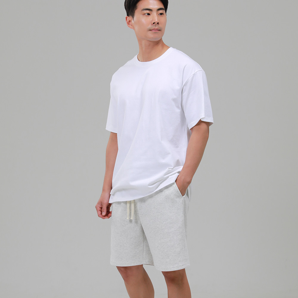 남자 반바지 밴딩 트레이닝 여름 팬츠 - 상세 이미지 5