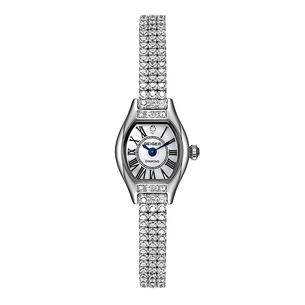 가이거 시계 여성 다이아 쥬얼 워치 GE1241 다이아몬드 큐빅 천연자개