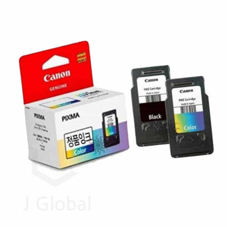 캐논잉크 Pixma E510 검정 칼라세트 케논프린터