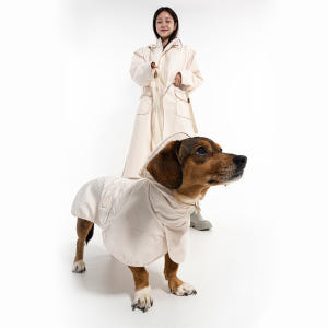 강아지 우비 반려견 판초 레인코트 아이보리 2XL 대형견 중형견 커플록 ... 솔직 후기 | 실제 사용자 리뷰 총정리 - 상품 이미지 2