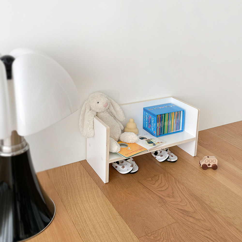 심플룸 아기 슈벤치 신발장 현관 벤치 의자 미니 수납장