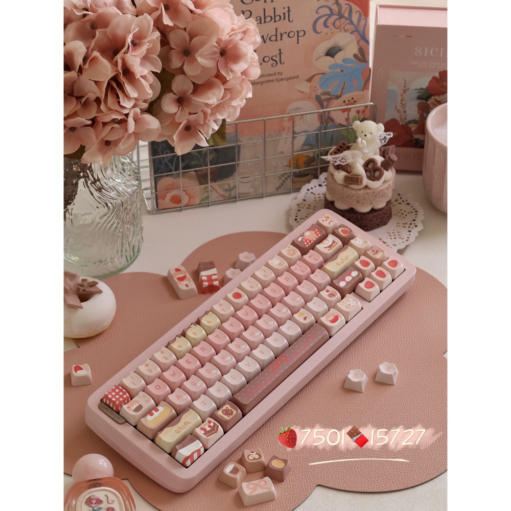 고양이키캡 PBT 캐릭터 키보드키캡 포인트 기계식 귀여운 포인트키캡 캐릭터키캡 - 상세 이미지 2