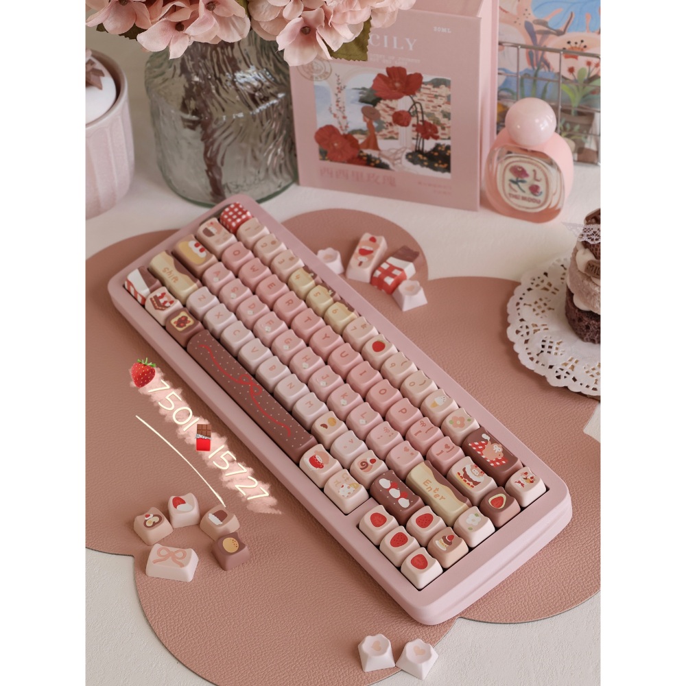 고양이키캡 PBT 캐릭터 키보드키캡 포인트 기계식 귀여운 포인트키캡 캐릭터키캡 - 상세 이미지 4