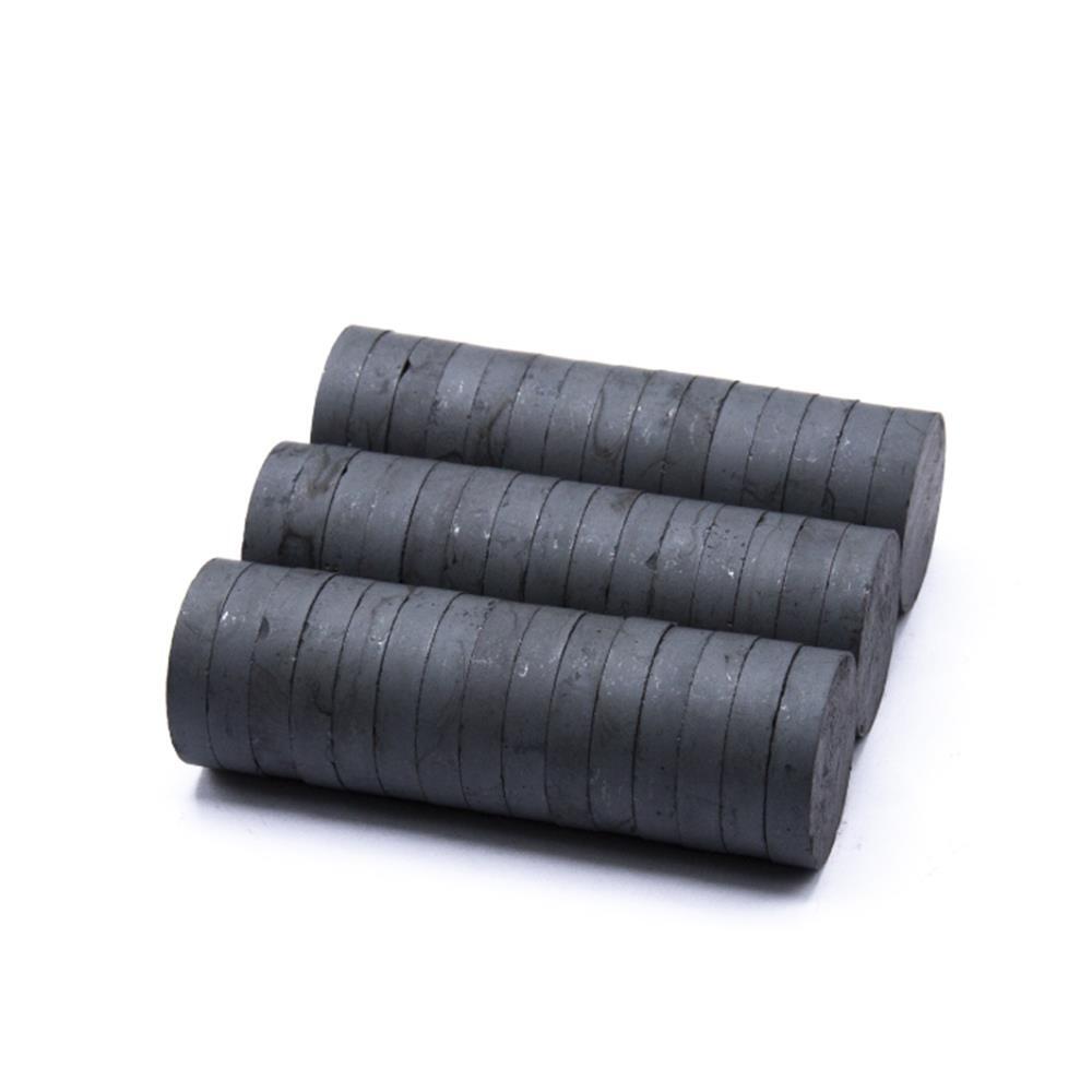 40개 30x6mm 이방성 페라이트 원형 자석 과학 실험 : 제이레빗
