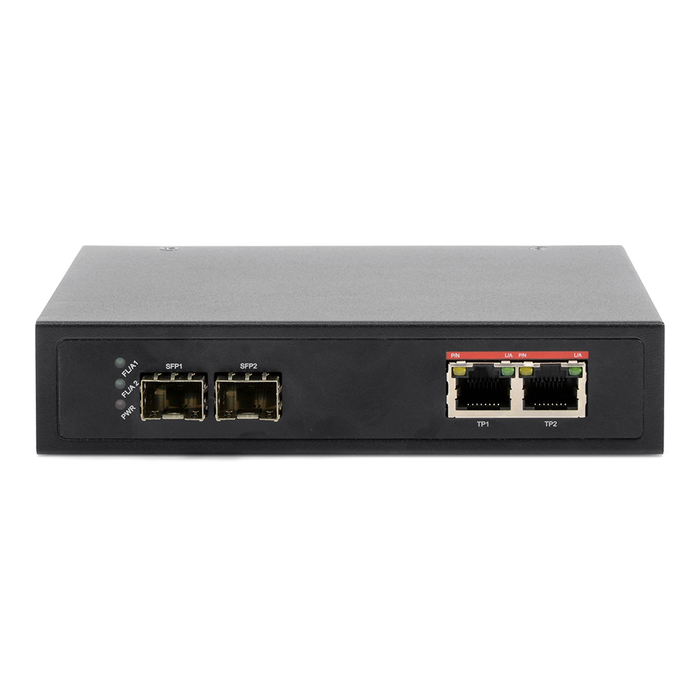 넥스트유 기가비트 RJ45 SFP 2개 광 미디어컨버터 NEXT-3022SFP - 상품 이미지