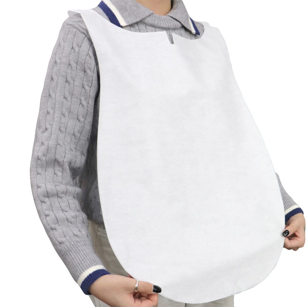 수라칸 부직포 일회용 앞치마 화이트 300매 위생앞치마 업소용 손님용 음식점 도매