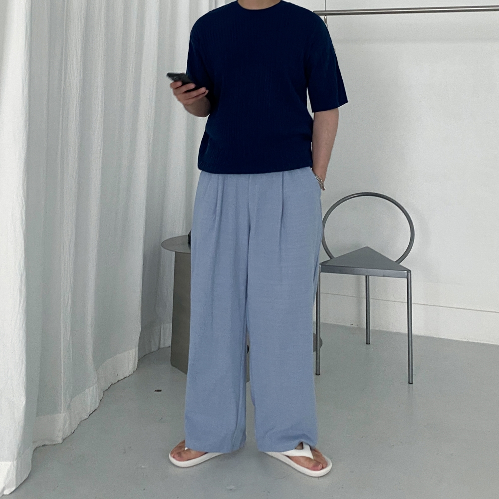 남자린넨슬랙스 남자항아리바지 벌룬팬츠 - 상세 이미지 4