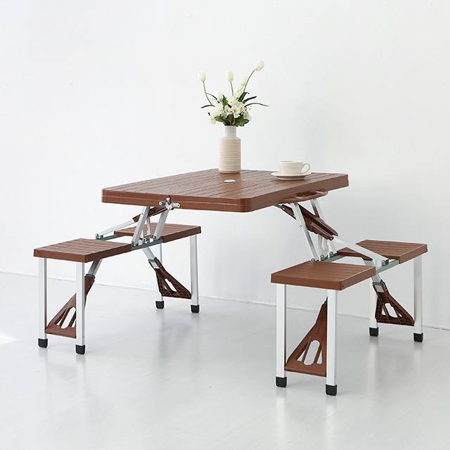 야외테이블세트 피크닉 파라솔 카페 테라스 접이식 야외용 테이블