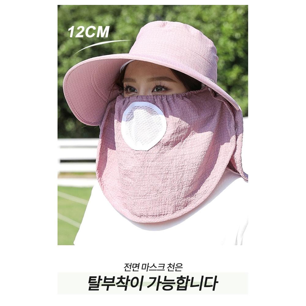 농사 주말농장모자 농업 가림막모자 농업용모자 - 상세 이미지 5