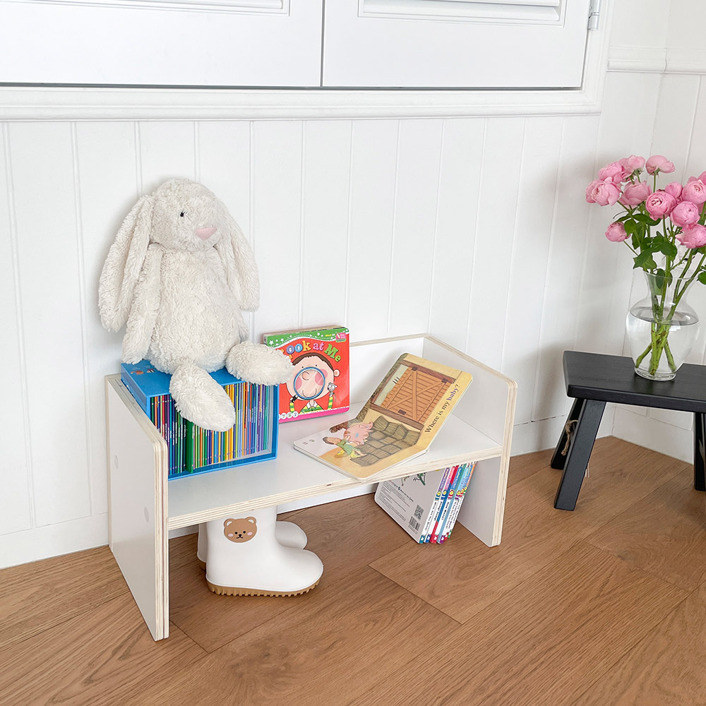 심플룸 아기 슈벤치 신발장 현관 벤치 의자 미니 수납장