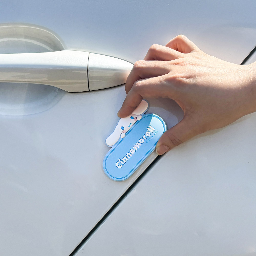 벨르아망 산리오 캐릭터즈 4종 문콕방지 도어가드 4P 쿠로미 - 상세 이미지 4