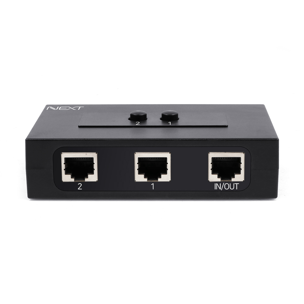 양방향 RJ45 2:1 수동선택기 NEXT 2434UTP - 상품 이미지