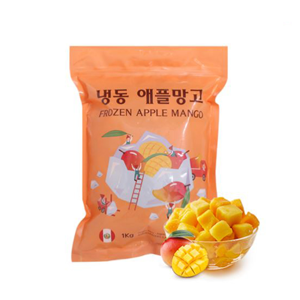 냉동 애플망고 다이스 1kg 토핑용