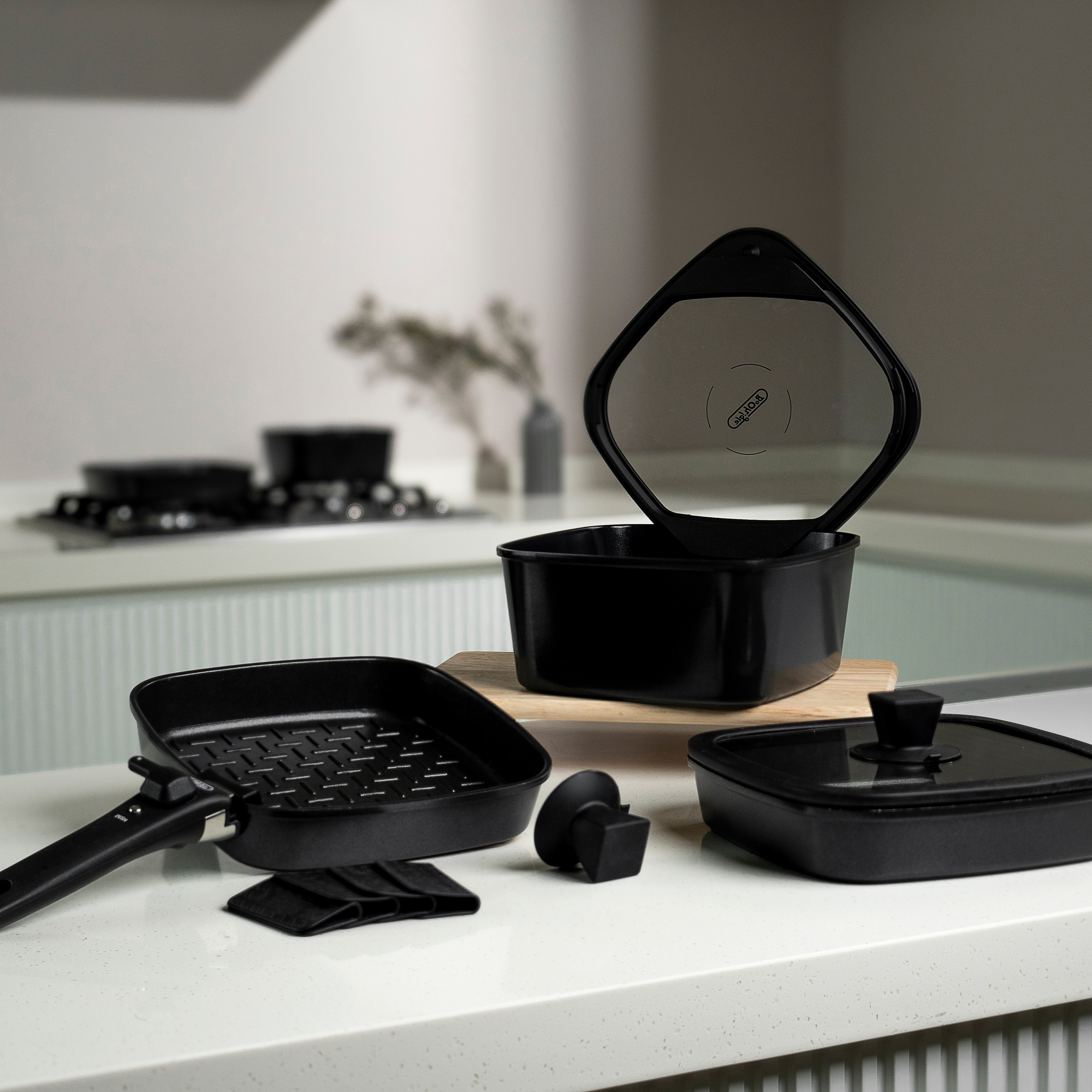 보오글 인덕션 냄비 인덕션용 냄비세트 8종 세트