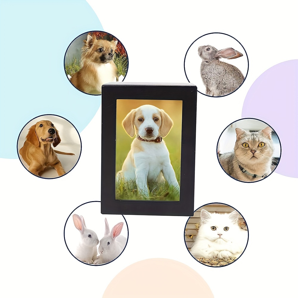강아지 고양이 추모 유골함 유품함 반려동물 사진 상자 애완동물 기념함 - 상세 이미지 3
