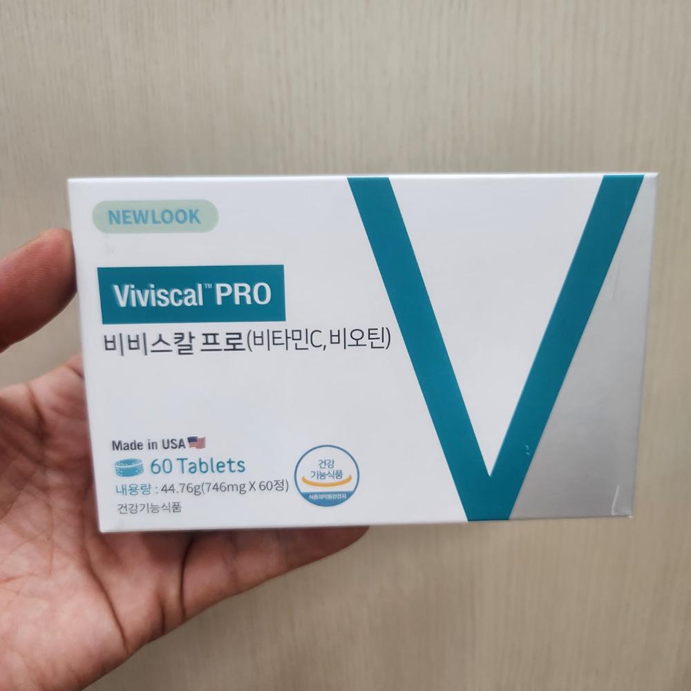 [기한임박특가] 비비스칼 프로 탈모 모발 비오틴 영양제 비타민 60정 - 상세 이미지 3