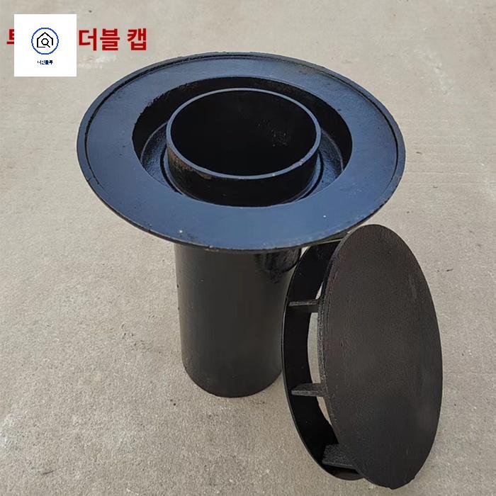 버킷 주철 배관 옥상 수직 원형 배수 캡 루프드레인 커버 - 상세 이미지 4