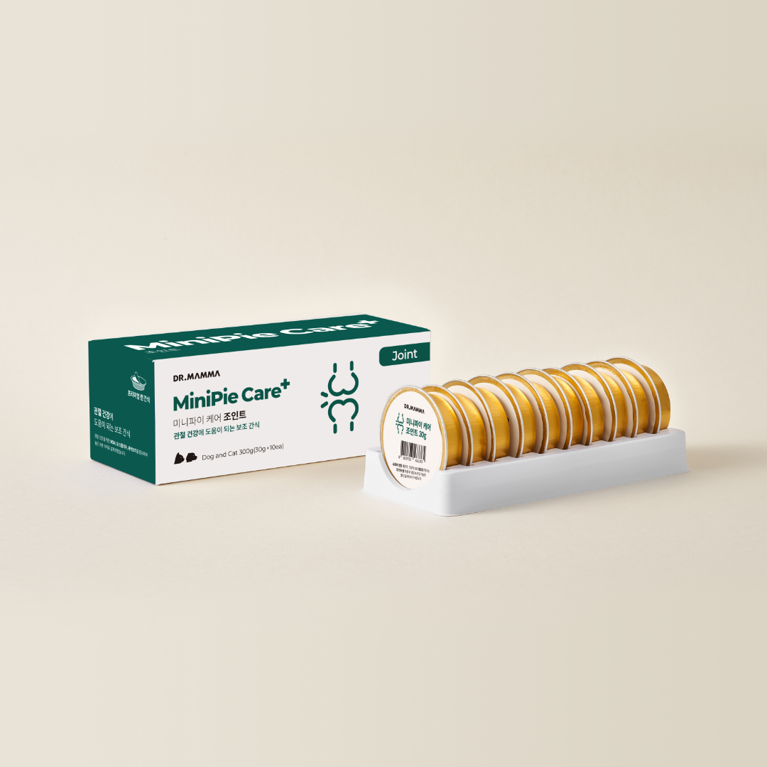 닥터맘마 미니파이 케어 관절 강아지 캔 통조림 파우치 간식 30g x10개입